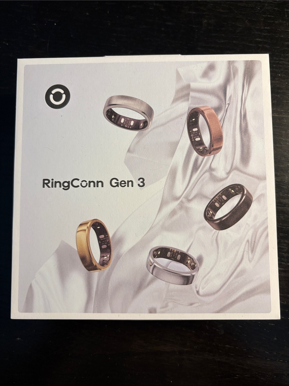Gen 3 Smart Ring - Matte Black Size 10